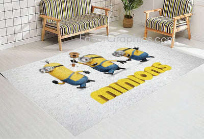 Minion Home Bedroom Decor Rug Carpet Mat