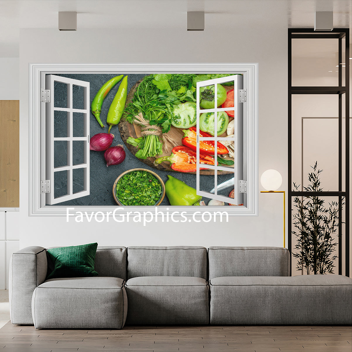 Vegetable Vinyl Wall Art Decal Sticker Poster Print Mural