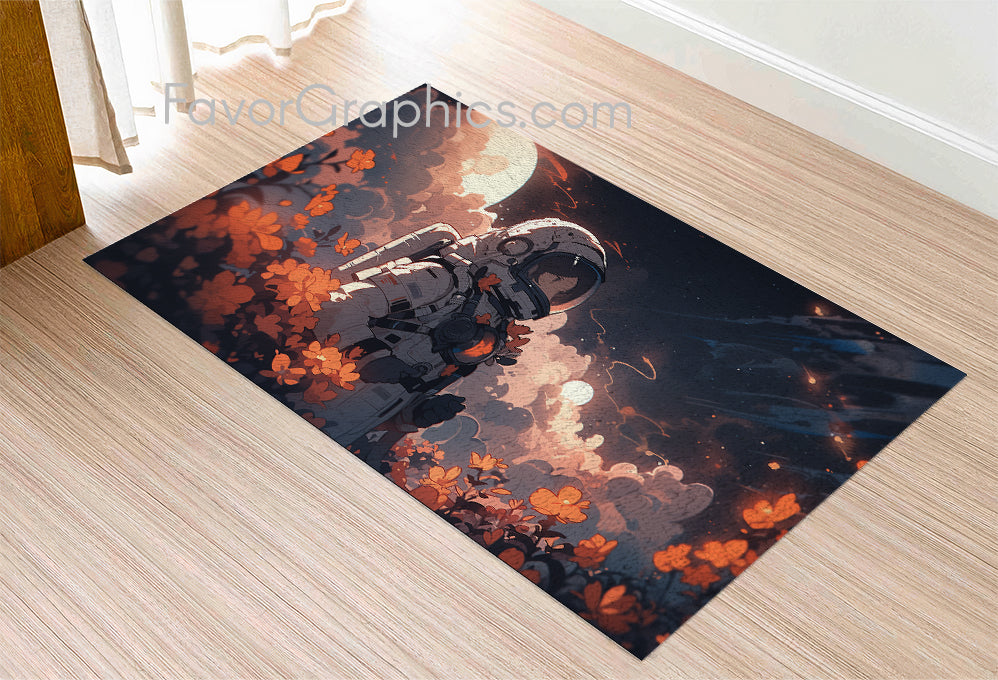 Astronaut Home Bedroom Decor Rug Carpet Mat