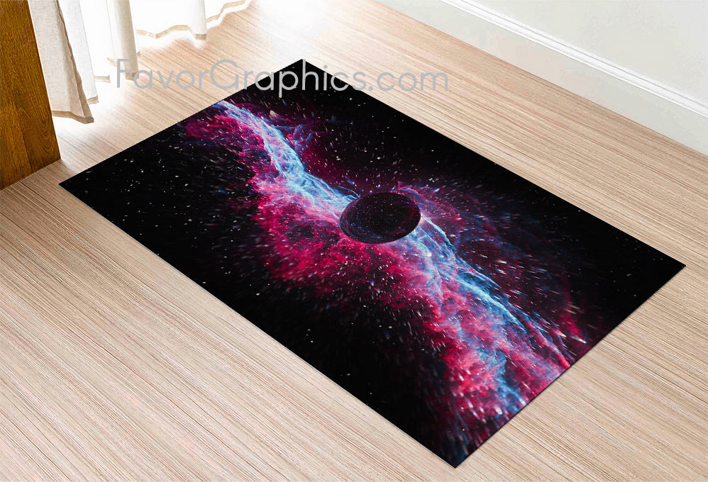 Outer Space Planet Home Bedroom Decor Rug Carpet Mat