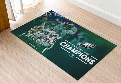 Philadelphia Eagles Home Bedroom Decor Rug Carpet Mat