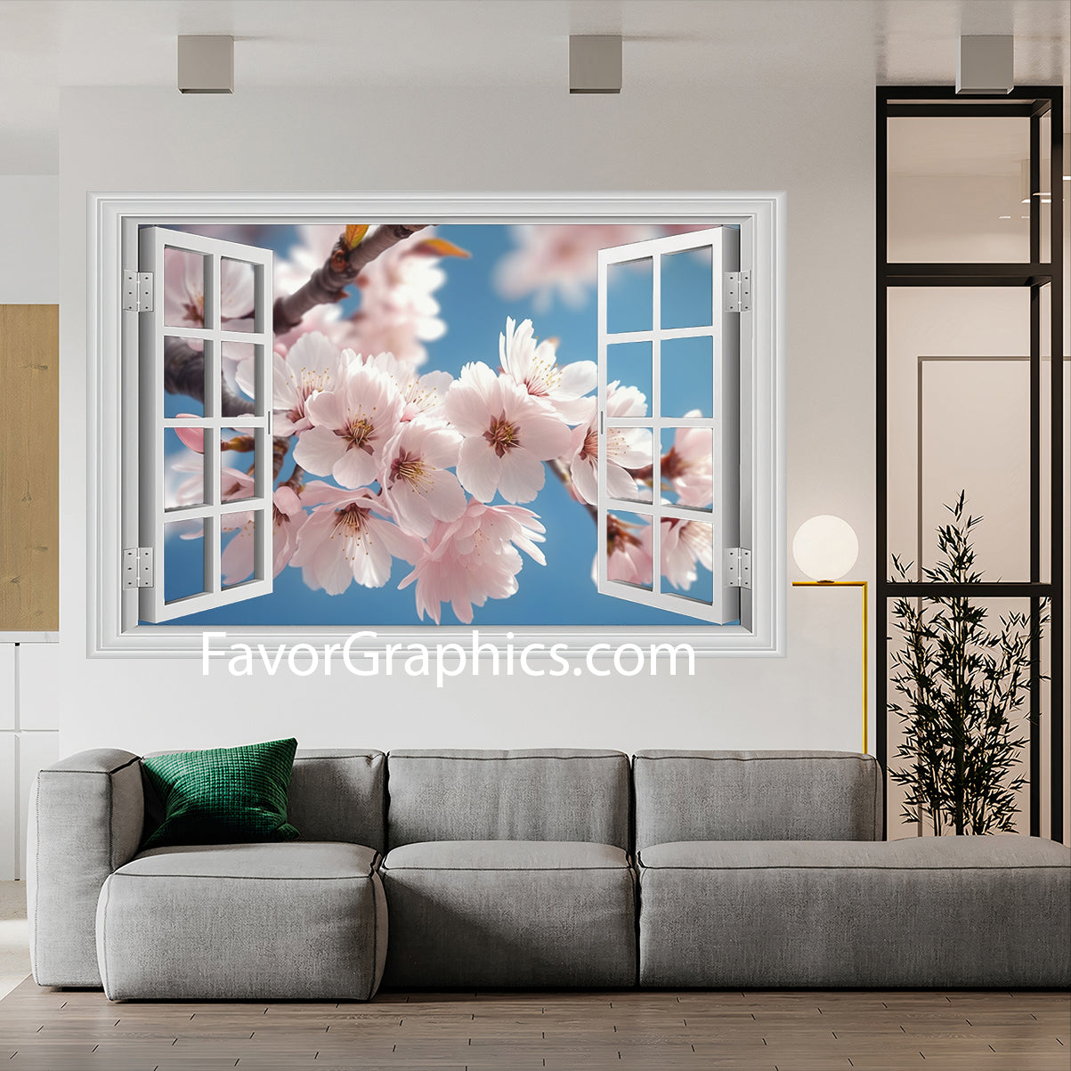 Cherry Blossom Vinyl Wall Art Decal Sticker Poster Print Mural