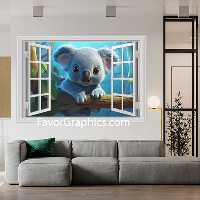 Koala Vinyl Wall Art Decal Sticker Poster Print Mural