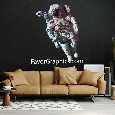 Astronaut Home Room Wall Vinyl Decal Sticker Mural Poster