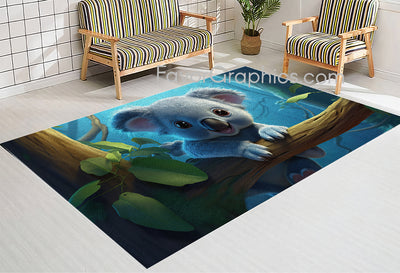 Koala Home Bedroom Decor Rug Carpet Mat