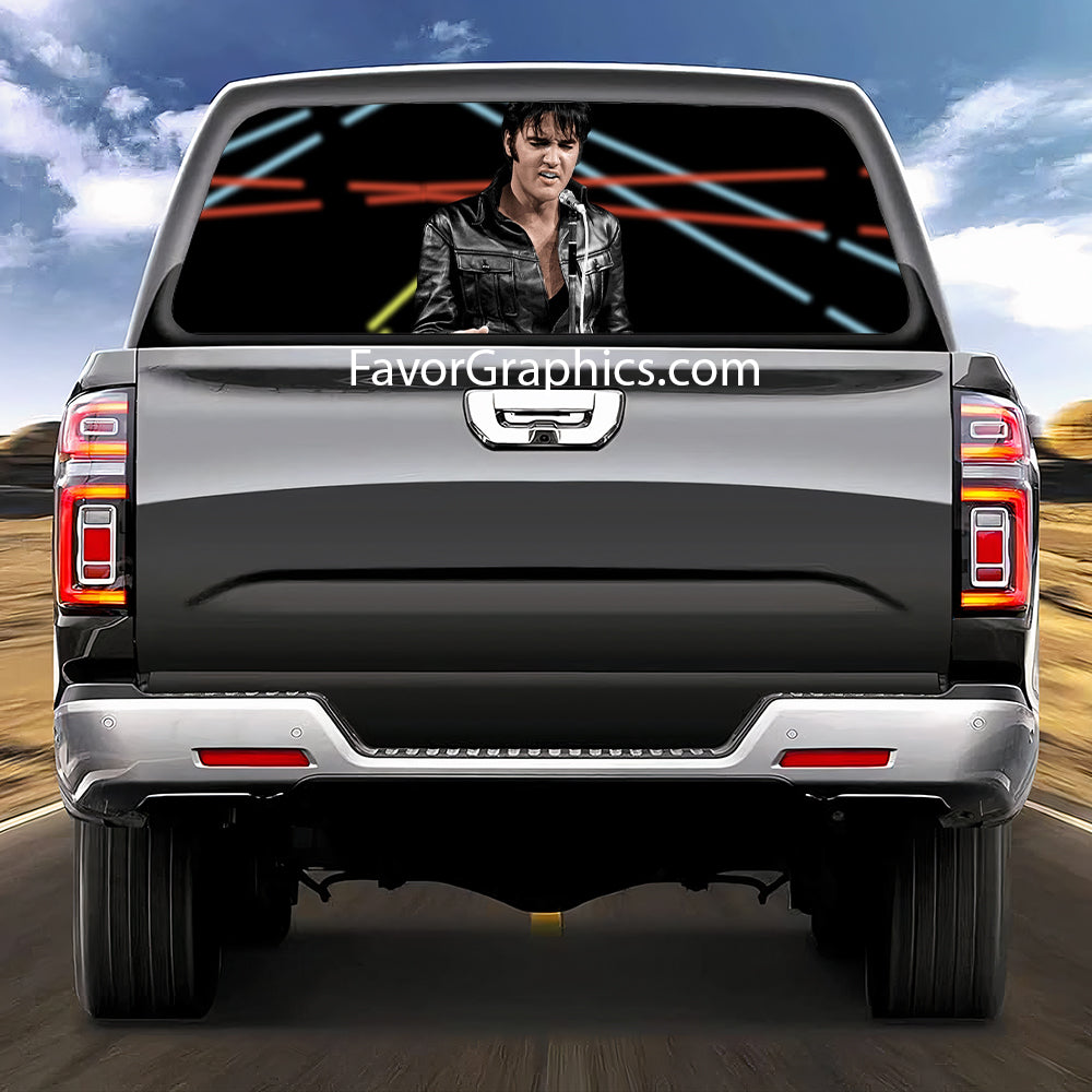 Elvis Presley Rear Window Perforated Graphic Vinyl Decal Car Truck UTV