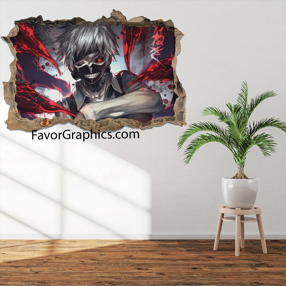 Kaneki Ken Tokyo Ghoul Vinyl Wall Art Decal Sticker Poster Print Mural