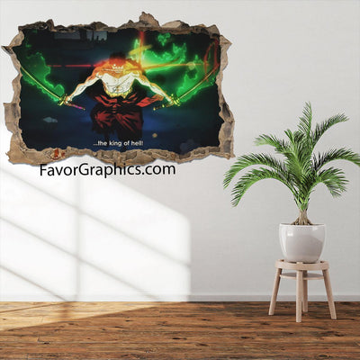 Roronoa Zoro Vinyl Wall Art Decal Sticker Poster Print Mural