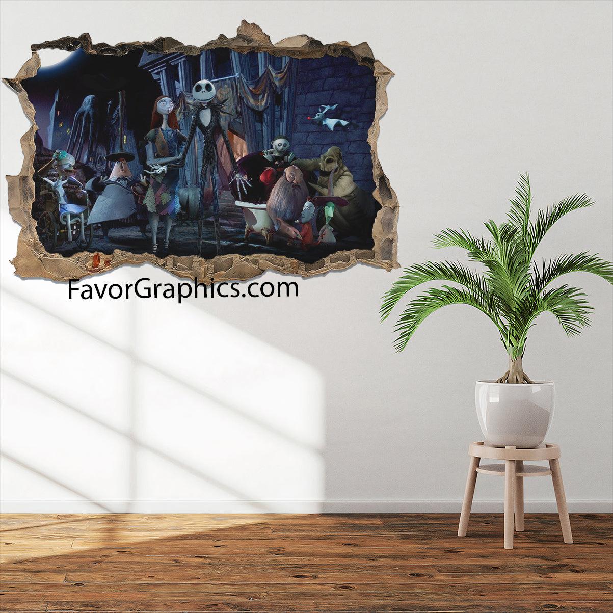 Nightmare Before Christmas Vinyl Wall Art Decal Sticker Poster Print Mural