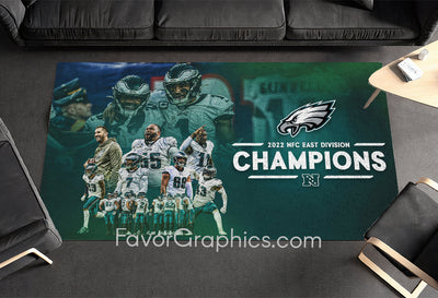 Philadelphia Eagles Home Bedroom Decor Rug Carpet Mat