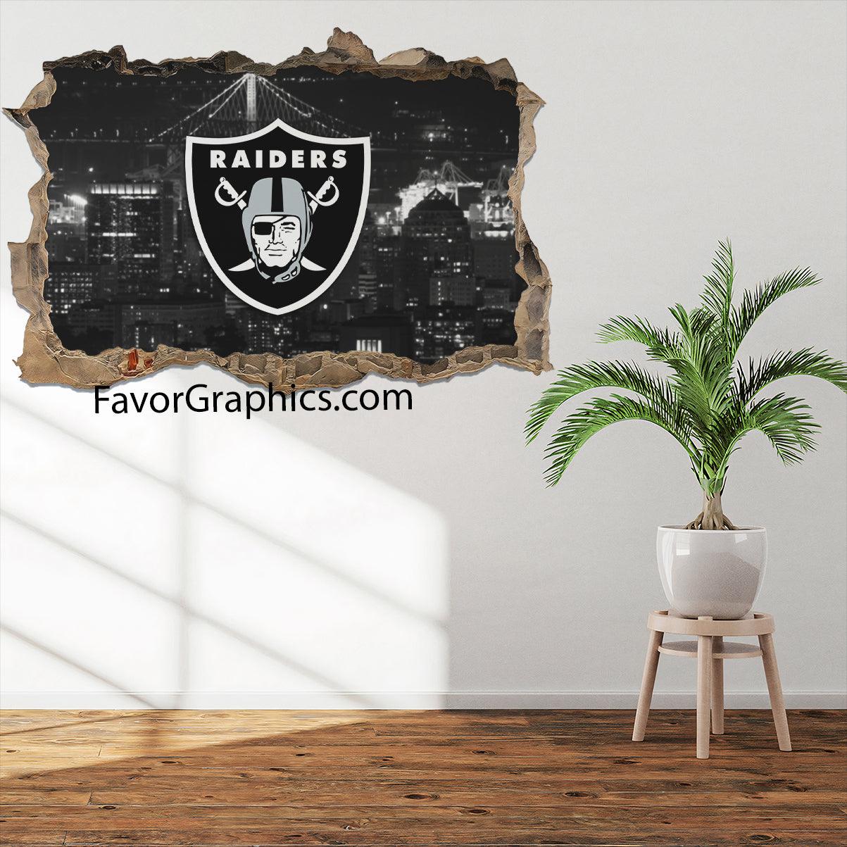 Las Vegas Raiders Vinyl Wall Art Decal Sticker Poster Print Mural