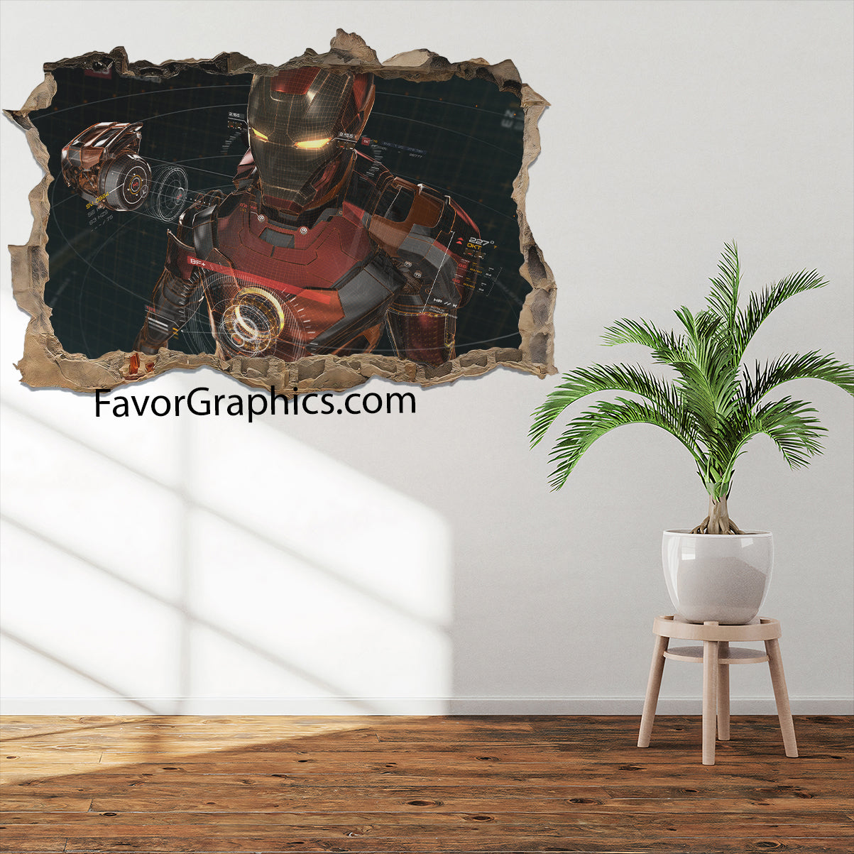 Iron Man Vinyl Wall Art Decal Sticker Poster Print Mural