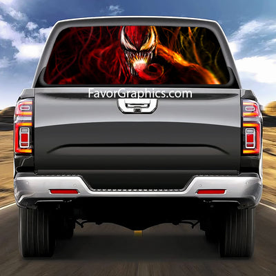 Carnage Rear Window Perforated Graphic Vinyl Decal Car Truck UTV