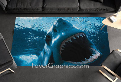 Shark Home Bedroom Decor Rug Carpet Mat