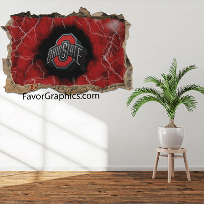 Ohio State Buckeyes Vinyl Wall Art Decal Sticker Poster Print Mural