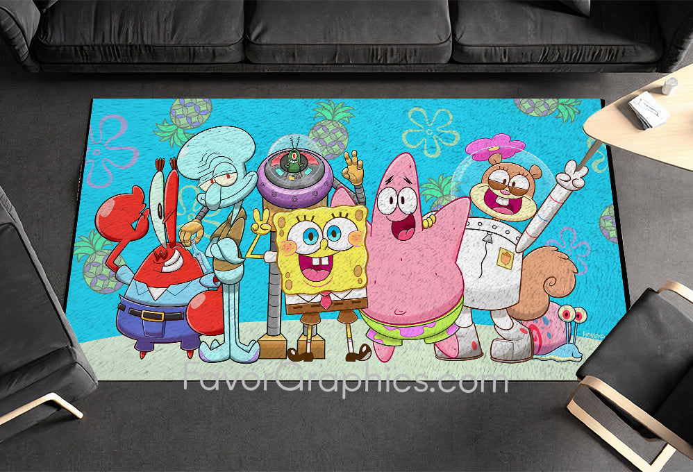 Spongebob Home Bedroom Decor Rug Carpet Mat