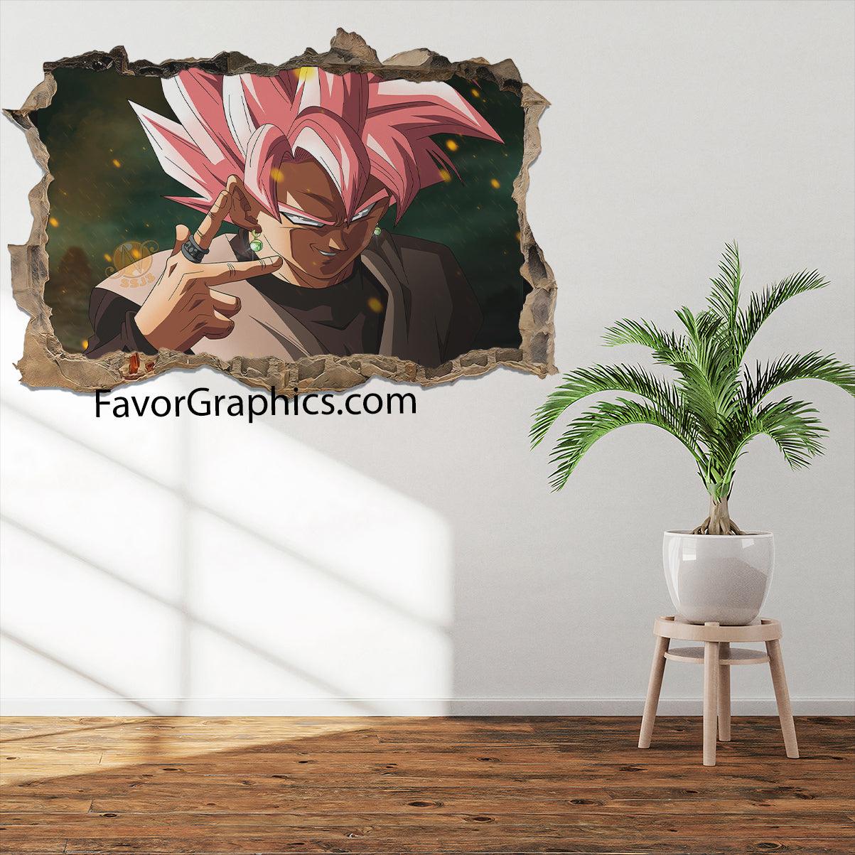 Black Goku Vinyl Wall Art Decal Sticker Poster Print Mural