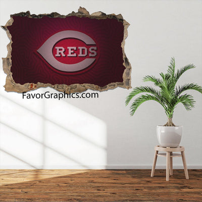 Cincinnati Reds Vinyl Wall Art Decal Sticker Poster Print Mural