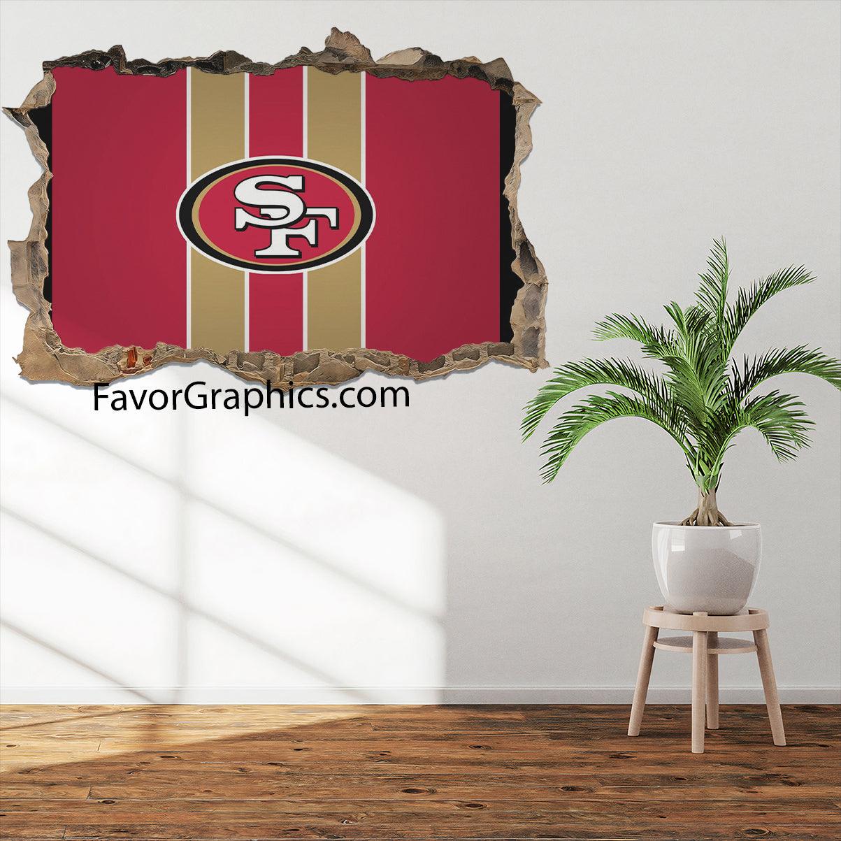 San Francisco 49ers Vinyl Wall Art Decal Sticker Poster Print Mural