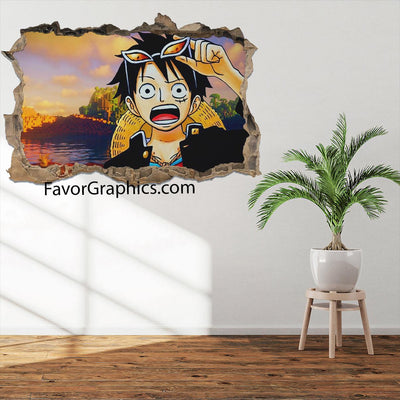 Monkey D. Luffy Vinyl Wall Art Decal Sticker Poster Print Mural