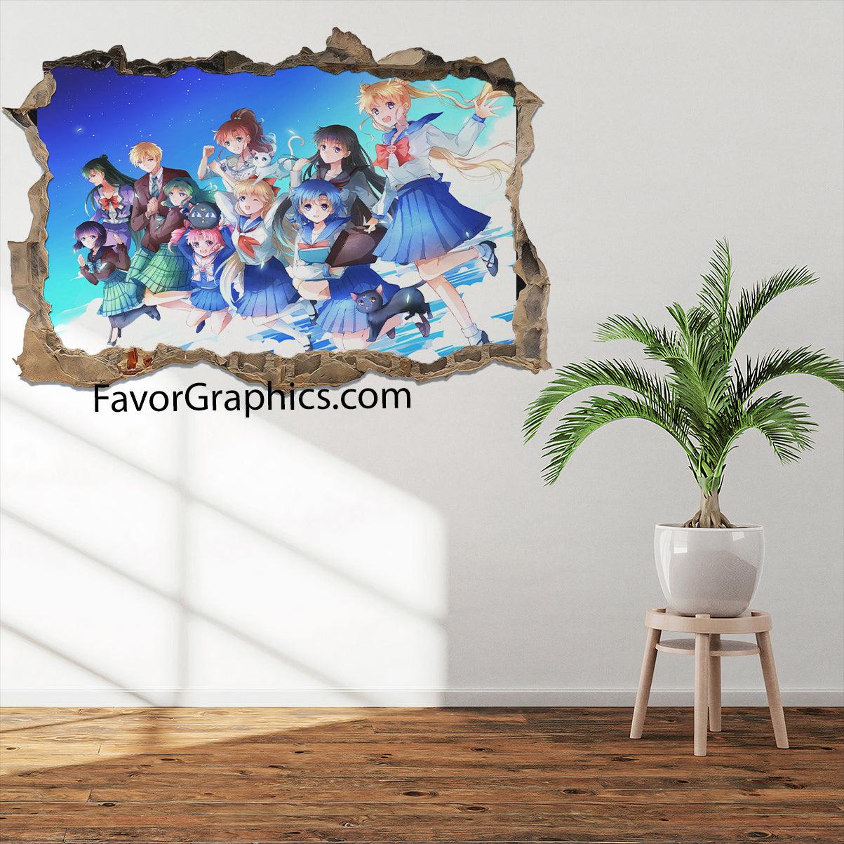 Sailor Moon Vinyl Wall Art Decal Sticker Poster Print Mural