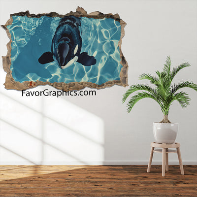 Orca Vinyl Wall Art Decal Sticker Poster Print Mural