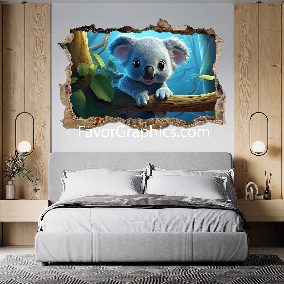 Koala Vinyl Wall Art Decal Sticker Poster Print Mural