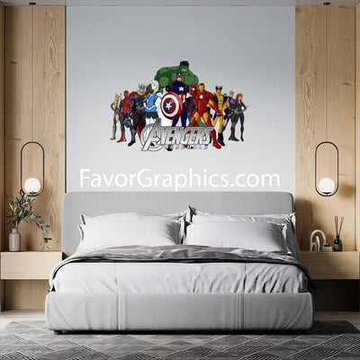 Avengers Superheroes Home Room Wall Vinyl Decal Sticker Mural Poster