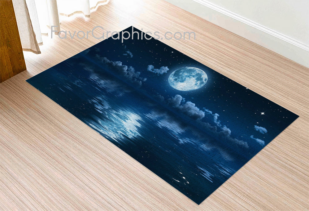 Full Moon Home Bedroom Decor Rug Carpet Mat