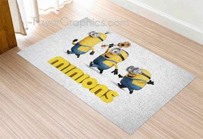 Minion Home Bedroom Decor Rug Carpet Mat