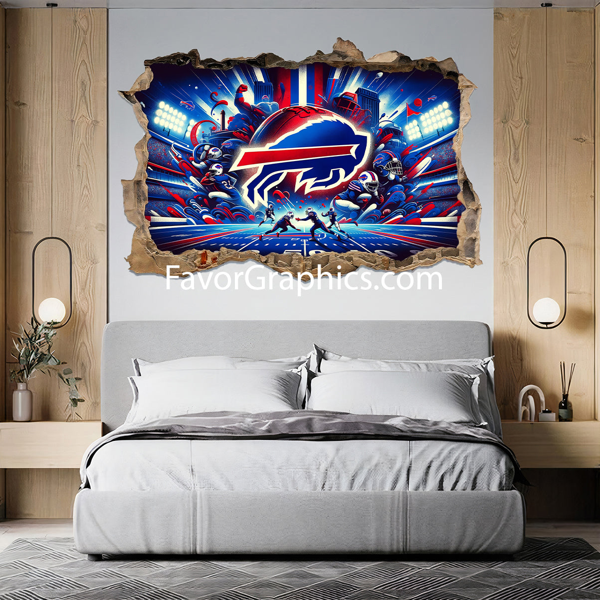 Buffalo Bills Vinyl Wall Art Decal Sticker Poster Print Mural