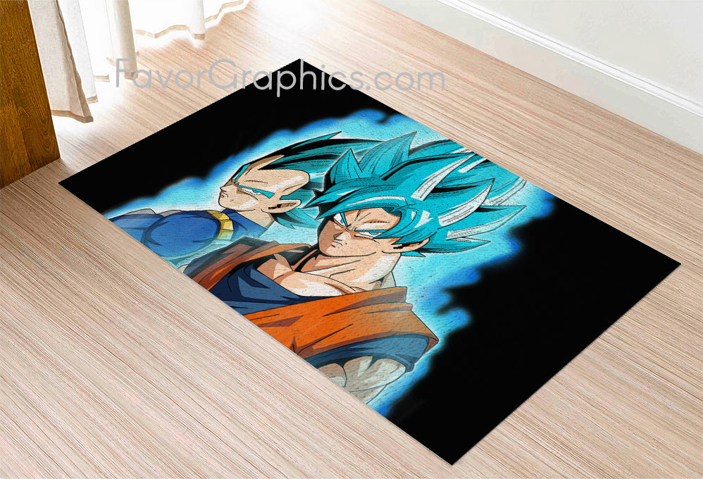 Goku Vegeta Home Bedroom Decor Rug Carpet Mat