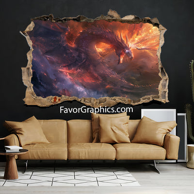 Dragon Vinyl Wall Art Decal Sticker Poster Print Mural