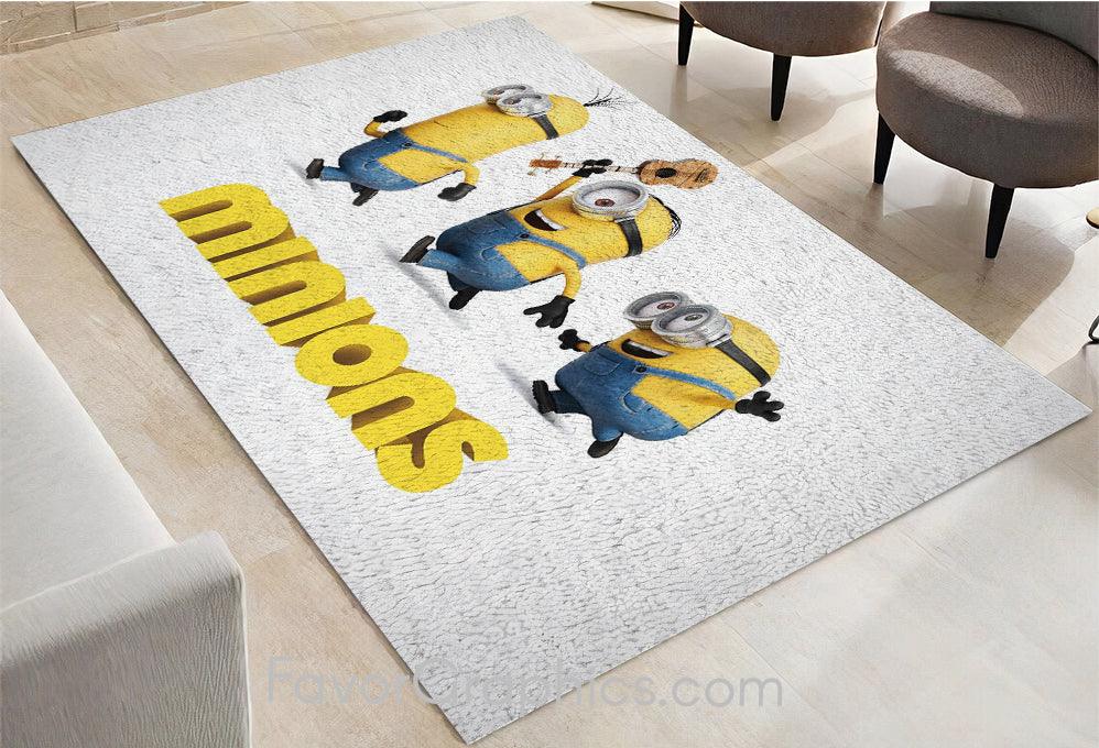Minion Home Bedroom Decor Rug Carpet Mat