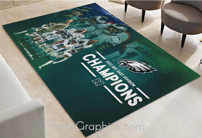 Philadelphia Eagles Home Bedroom Decor Rug Carpet Mat