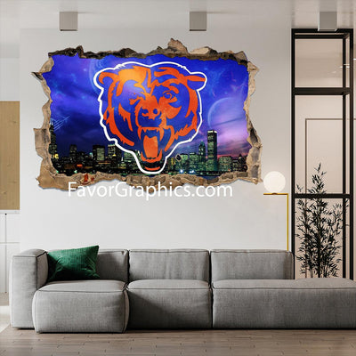 Chicago Bears Vinyl Wall Art Decal Sticker Poster Print Mural