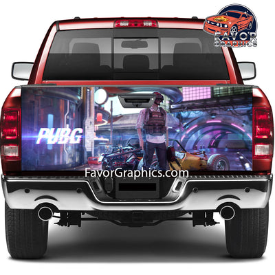 PUBG Tailgate Wraps For Trucks SUV Vinyl Wrap