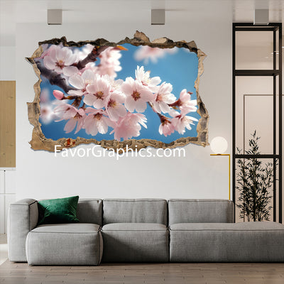 Cherry Blossom Vinyl Wall Art Decal Sticker Poster Print Mural