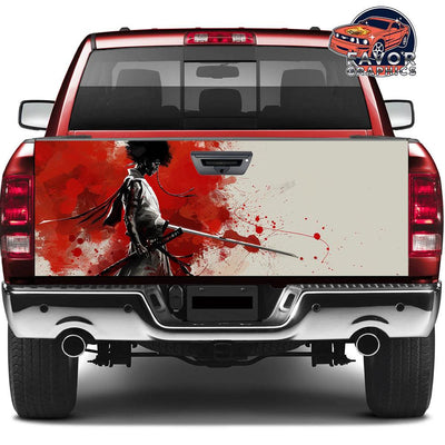 Afro Samurai Tailgate Wraps For Trucks SUV Vinyl Wrap