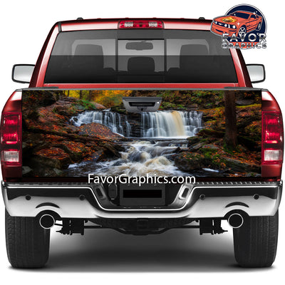 Waterfall Tailgate Wraps For Trucks SUV Vinyl Wrap