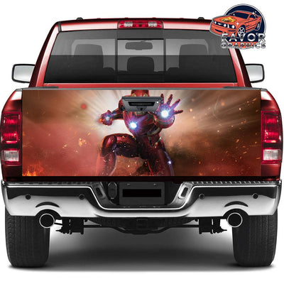 Iron Man Tailgate Wraps For Trucks SUV Vinyl Wrap