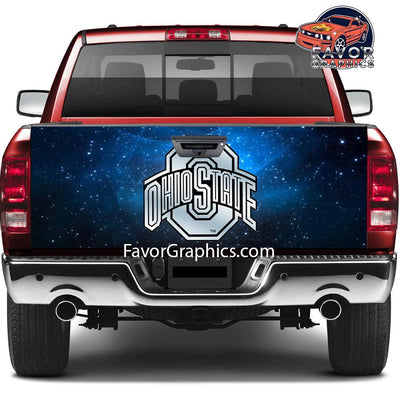 Ohio State Buckeyes Tailgate Wraps For Trucks SUV Vinyl Wrap