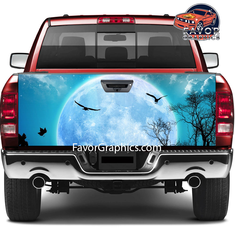 Full Moon Tailgate Wraps For Trucks SUV Vinyl Wrap