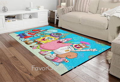 Spongebob Home Bedroom Decor Rug Carpet Mat