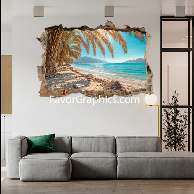 Beach Vinyl Wall Art Decal Sticker Poster Print Mural