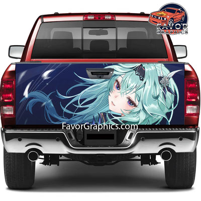 Eula (Genshin impact) Tailgate Wraps For Trucks SUV Vinyl Wrap