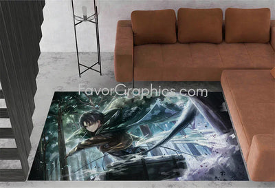 Levi Ackerman Home Bedroom Decor Rug Carpet Mat