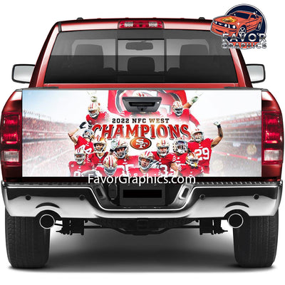 San Francisco 49ers  Tailgate Wraps For Trucks SUV Vinyl Wrap