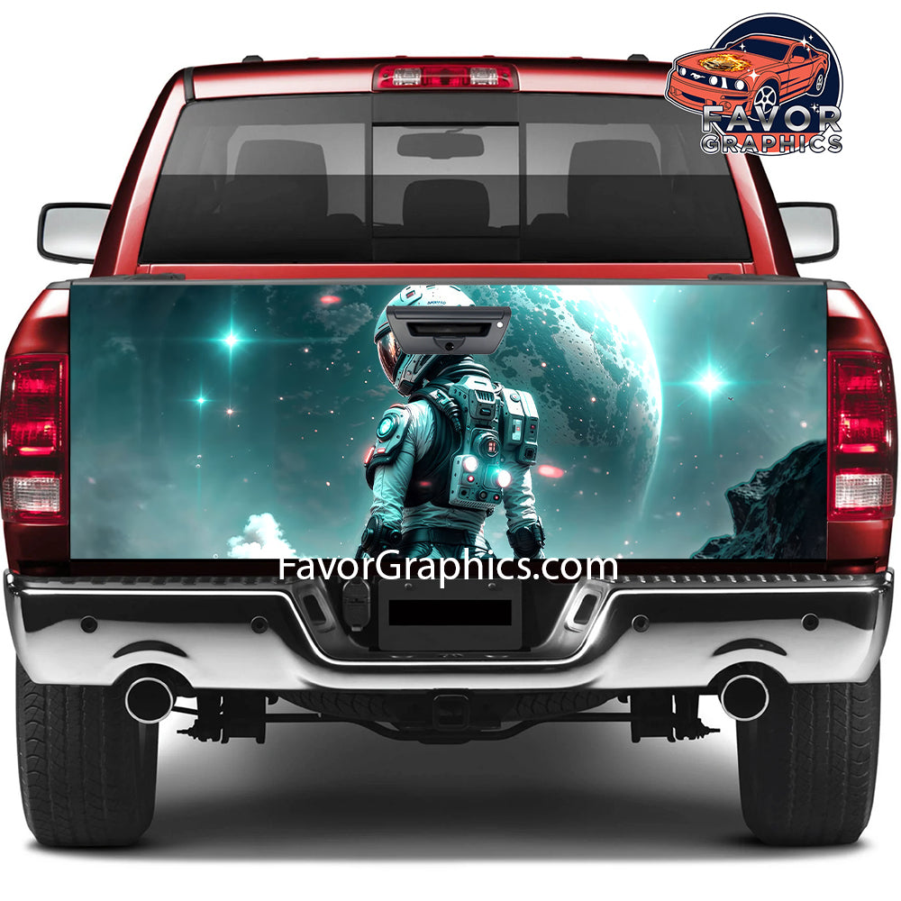 Astronaut Tailgate Wraps For Trucks SUV Vinyl Wrap