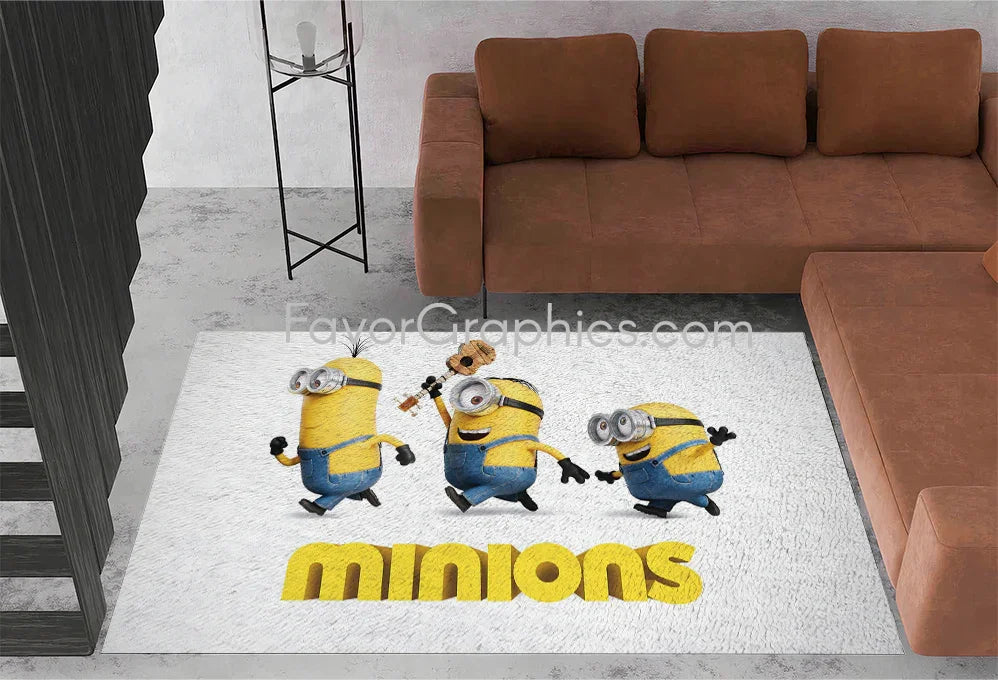Minion Home Bedroom Decor Rug Carpet Mat